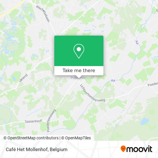 Café Het Mollenhof map