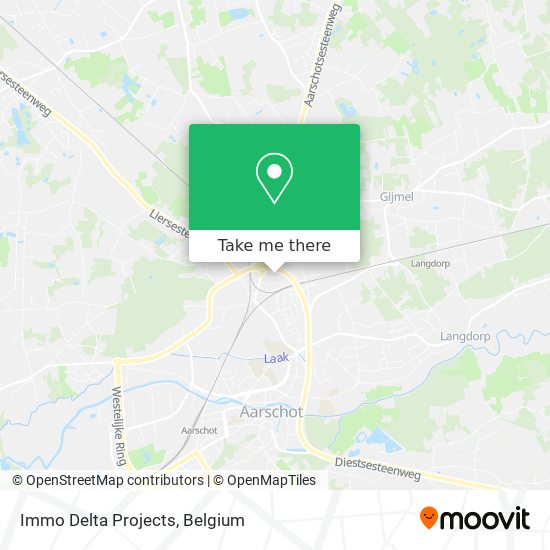 Immo Delta Projects map