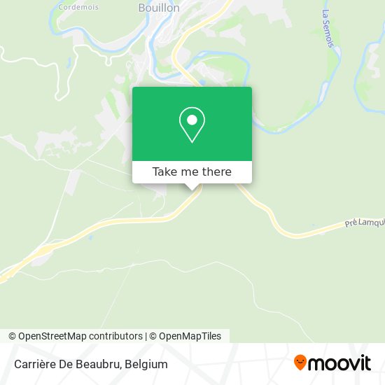 Carrière De Beaubru map