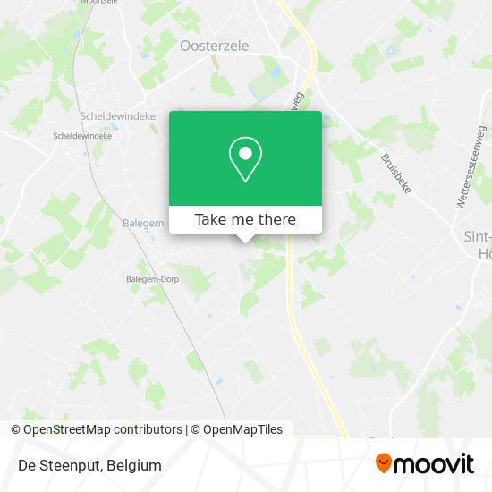 De Steenput map