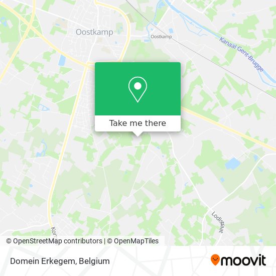 Domein Erkegem plan