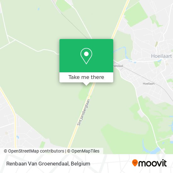 Renbaan Van Groenendaal plan