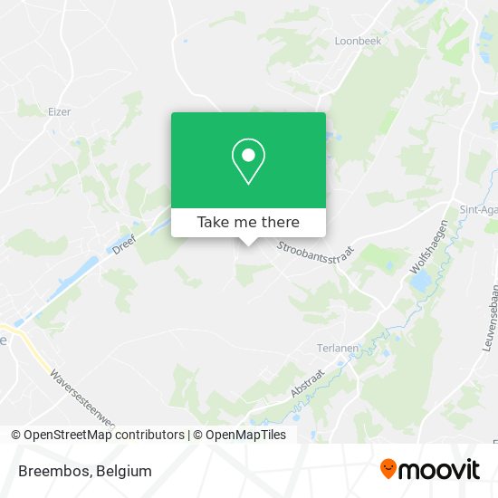 Breembos map