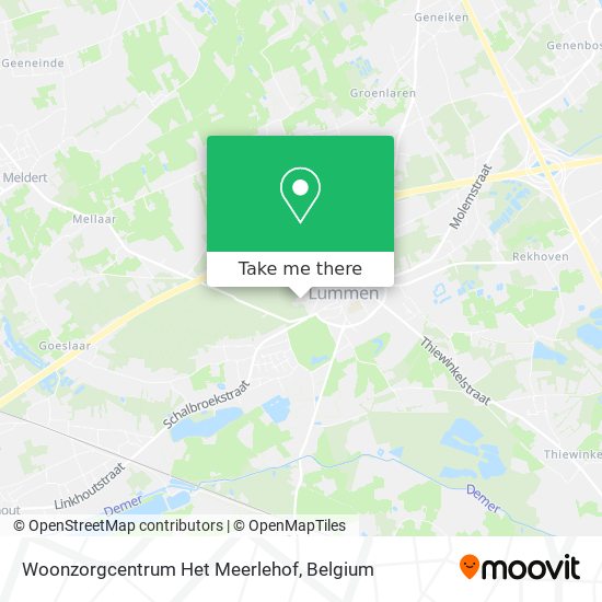 Woonzorgcentrum Het Meerlehof plan