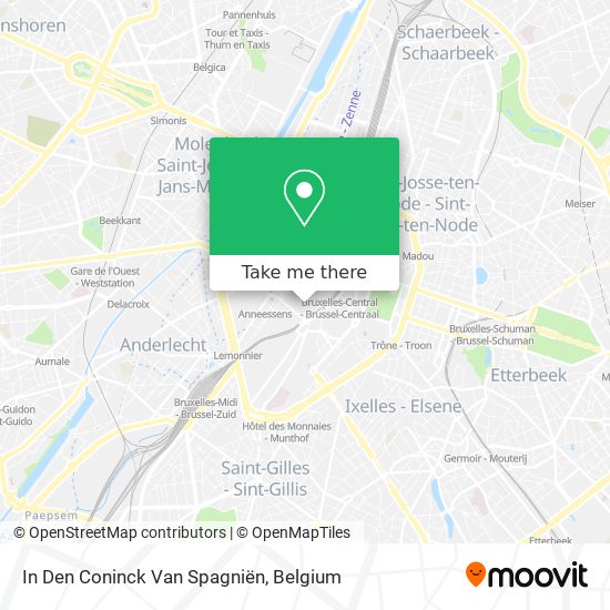 In Den Coninck Van Spagniën map