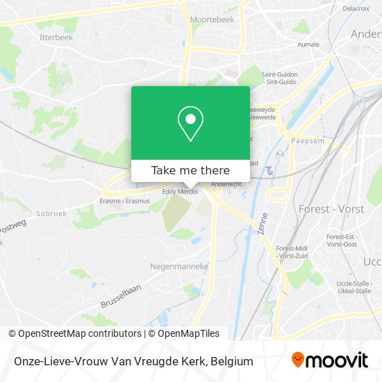 Onze-Lieve-Vrouw Van Vreugde Kerk plan