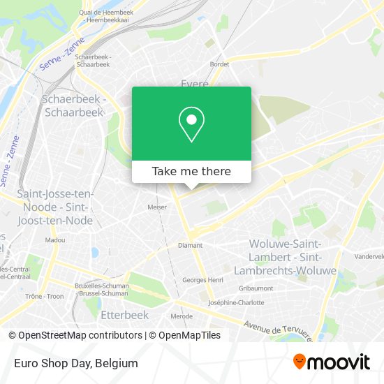 Euro Shop Day map