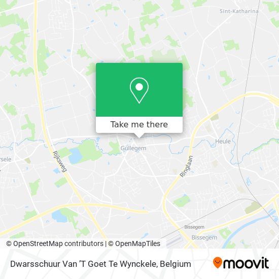 Dwarsschuur Van ’T Goet Te Wynckele map
