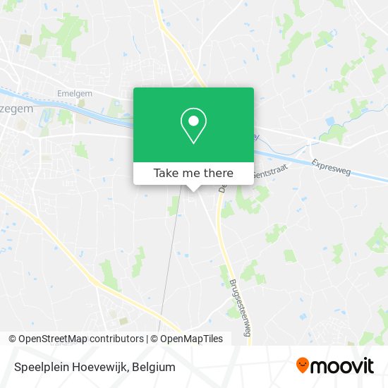 Speelplein Hoevewijk plan