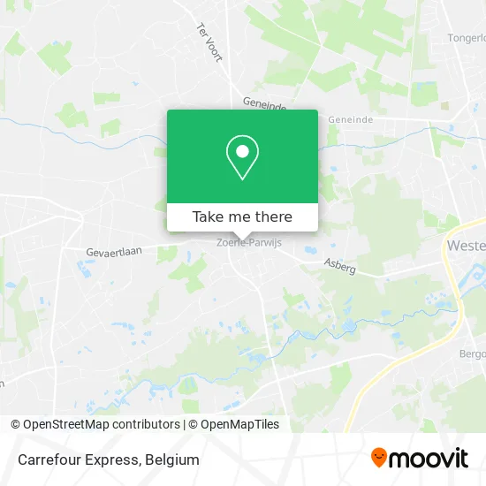 Carrefour Express map