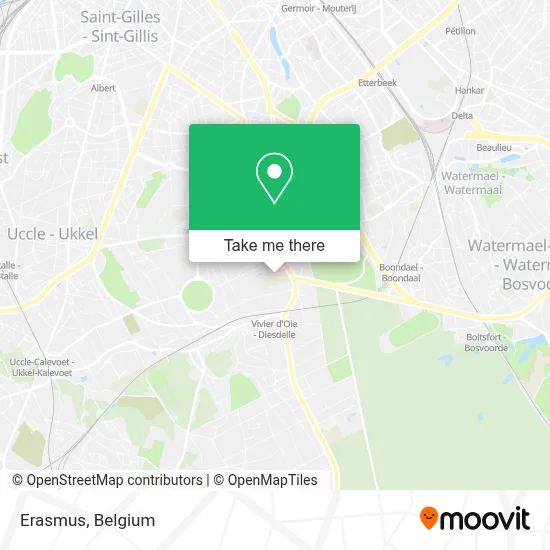 Erasmus map