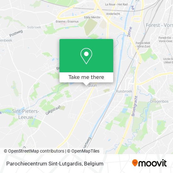 Parochiecentrum Sint-Lutgardis map