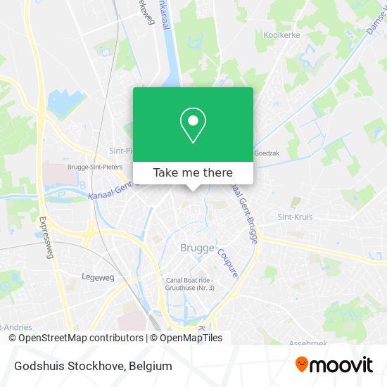 Godshuis Stockhove map