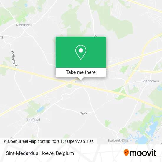 Sint-Medardus Hoeve map