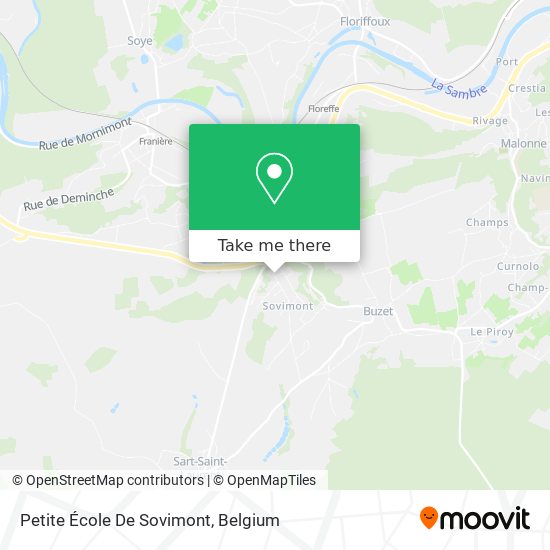 Petite École De Sovimont map