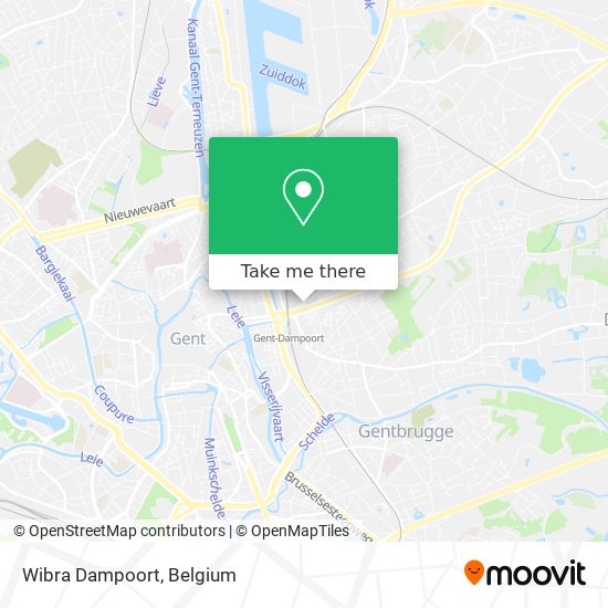 Wibra Dampoort map