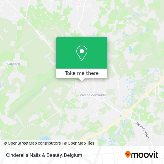 Cinderella Nails & Beauty map