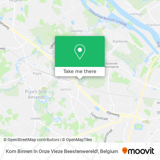 Kom Binnen In Onze Vieze Beestenwereld! plan