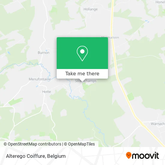 Alterego Hairdressing map