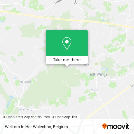 Welkom In Het Walenbos plan