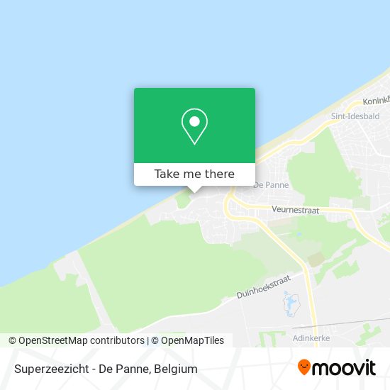 Superzeezicht - De Panne plan