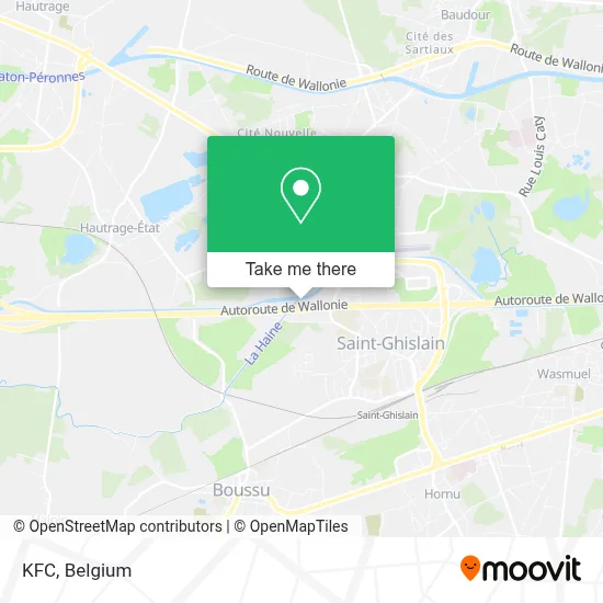 KFC map
