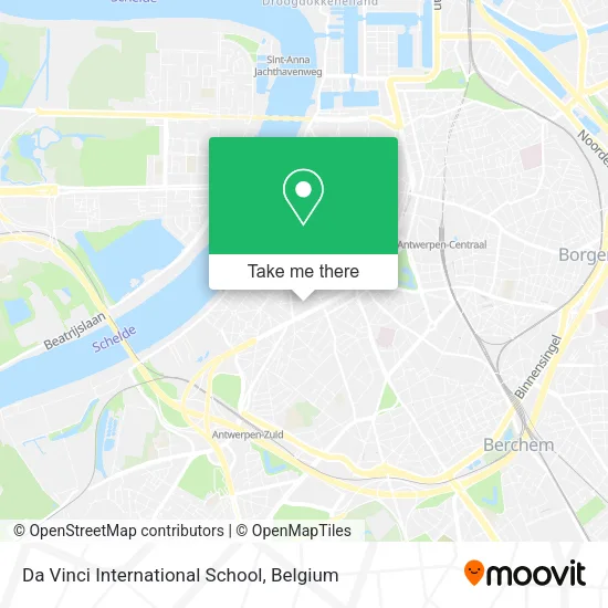 Da Vinci International School map