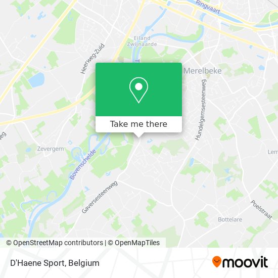 D'Haene Sport map