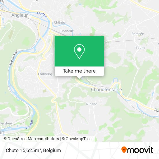 Chute 15,625m³ plan