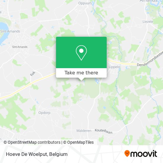 Hoeve De Woelput map