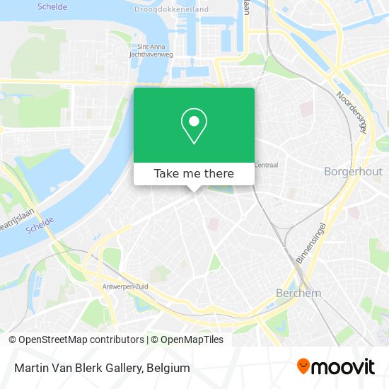 Martin Van Blerk Gallery map