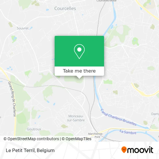 Le Petit Terril map