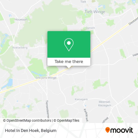 Hotel In Den Hoek map