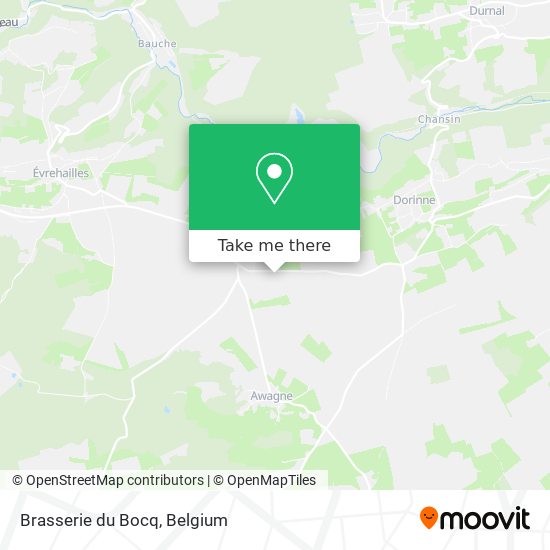 Brasserie du Bocq map