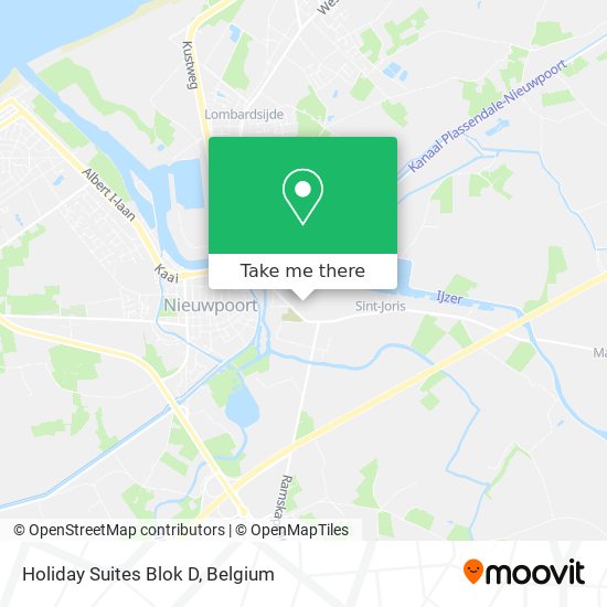 Holiday Suites Blok D map