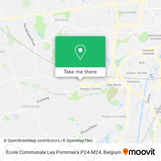 École Communale Les Pommiers P24-M24 plan