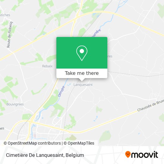 Cimetière De Lanquesaint map