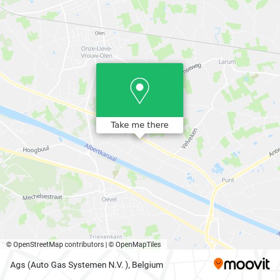 Ags (Auto Gas Systemen N.V. ) map