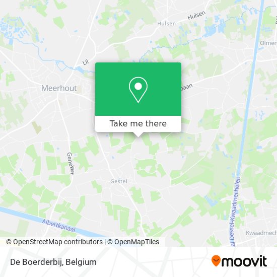 De Boerderbij plan