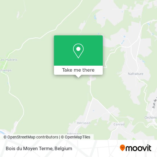 Bois du Moyen Terme map