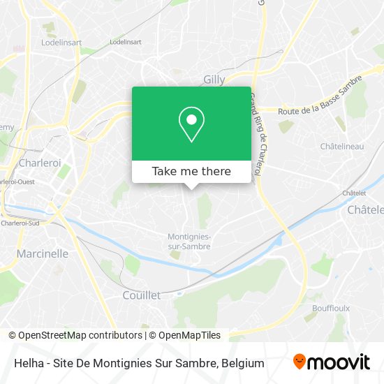 Helha - Site De Montignies Sur Sambre map