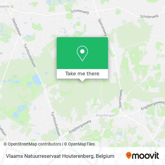 Vlaams Natuurreservaat Houterenberg plan