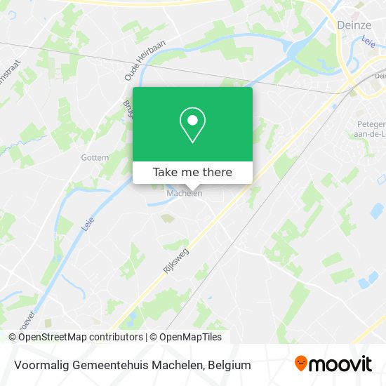 Voormalig Gemeentehuis Machelen map