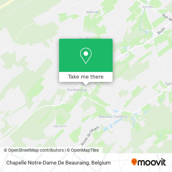 Chapelle Notre-Dame De Beauraing map