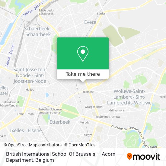 British International School Of Brussels — Acorn Department plan