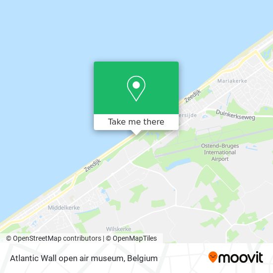 Atlantic Wall open air museum map