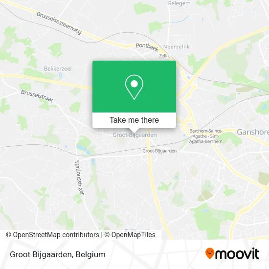 Groot Bijgaarden map