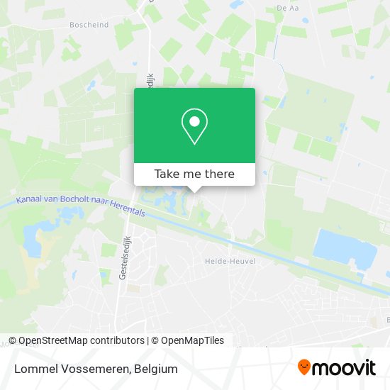 Lommel Vossemeren plan