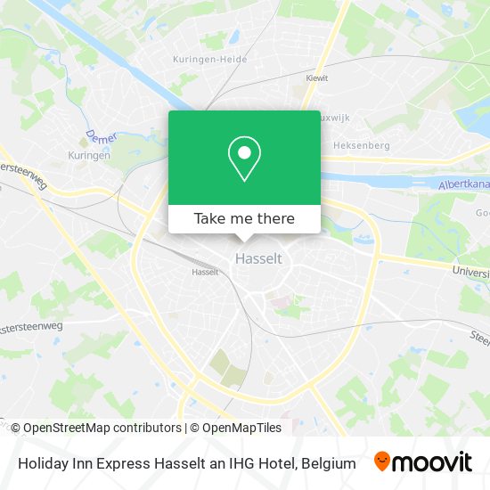 Holiday Inn Express Hasselt an IHG Hotel plan