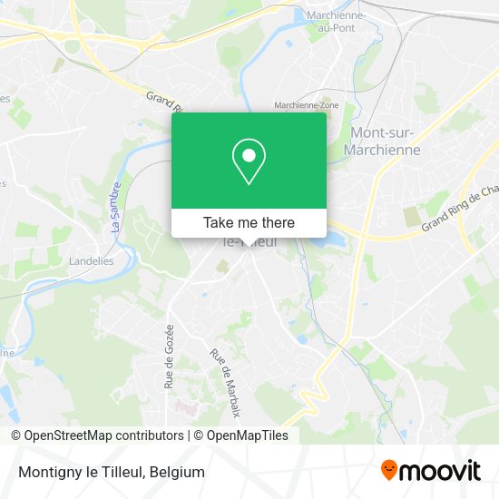 Montigny le Tilleul plan